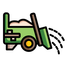 Manure Spreader Icon