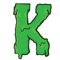 K Zombie Font Typhograph