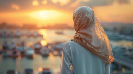 woman in the city