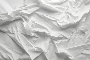 Obraz premium White Creased Paper Texture Background