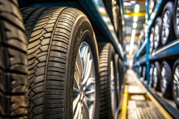 car tire related by generative ai