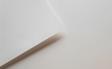 Minimalist White Paper Texture Background