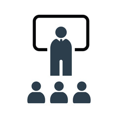 Business seminar icon