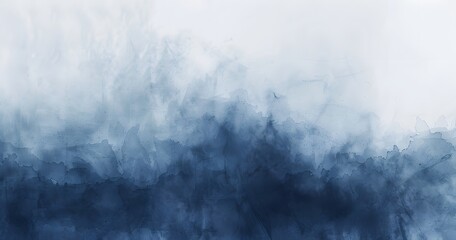 Obraz premium Abstract Watercolor Background with Foggy Atmosphere