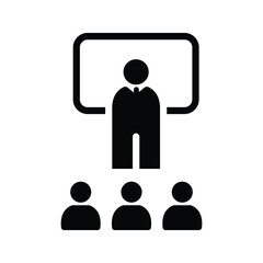Business seminar icon