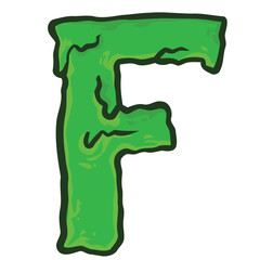 F Zombie Font Typhograph