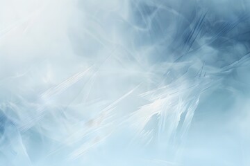 Abstract Ice Background with Blurred Edges
