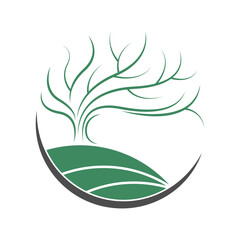 Tree logo icon design
