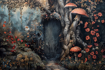 Maternity backdrop, wedding backdrop, photography background with delicate flowers