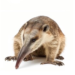 Fototapeta premium Anteater isolated on white background 