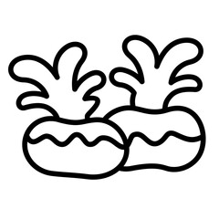 Obraz premium Lichen Icon