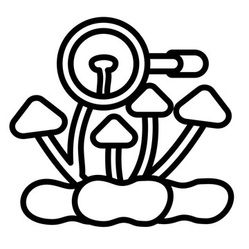 recommend clip art: Fungi Icon