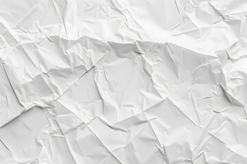 Obraz premium White Creased Paper Texture Background Mockup