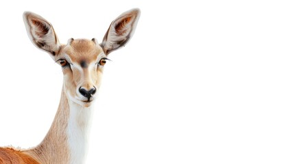 Fototapeta premium Antelope copy space 