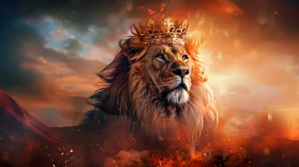 Gordijnen lion of judah © Charis