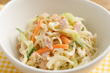 切り干し大根のツナマヨサラダ