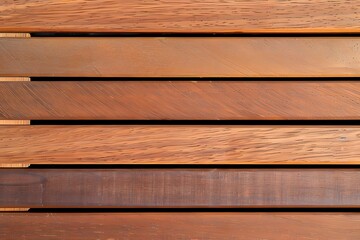 Natural Wooden Slat Texture Background Close Up