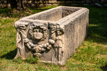The Aphrodite of Aphrodisias (Afrodisias) combined aspects of a local Anatolian, archaic fertility goddess with those of the Hellenic Aphrodite, goddess of love and beauty. Geyre, Karacasu Aydin 