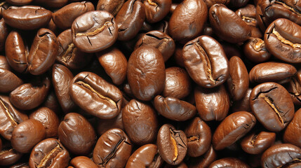 Coffee beans background