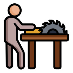 Woodworking Icon