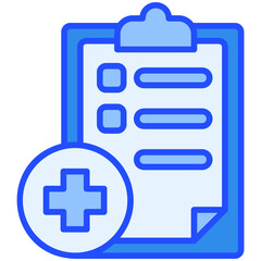 New Project Blue Color Icon