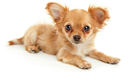 Obraz premium Chipoo clearly photo on white background ,