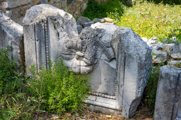 The Aphrodite of Aphrodisias (Afrodisias) combined aspects of a local Anatolian, archaic fertility goddess with those of the Hellenic Aphrodite, goddess of love and beauty. Geyre, Karacasu Aydin 