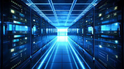 Fototapeta premium High-tech data center
