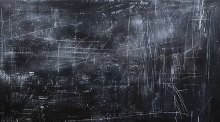 Fototapeta premium Blackboard Texture with Scratches and Dust