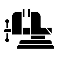 Obraz premium Vise Icon