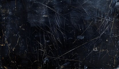 Dark Scratched Grunge Texture Background