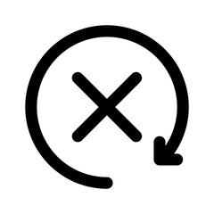 delete history line ui icon