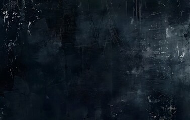 Fototapeta premium Dark Grunge Texture Background with Smudged Ink Stains