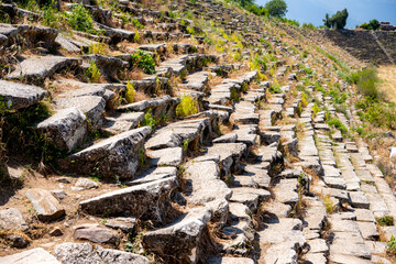 The Aphrodite of Aphrodisias ( Afrodisias Stadium ) combined aspects of a local Anatolian, archaic fertility goddess with those of the Hellenic Aphrodite, goddess of love and beauty. Karacasu Aydin 