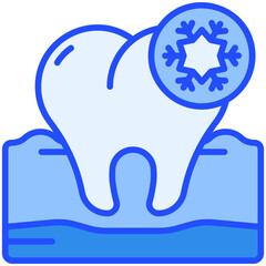 sensitivity Blue Color Icon