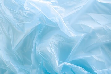 Obraz premium Abstract Blue Plastic Bag Texture Background