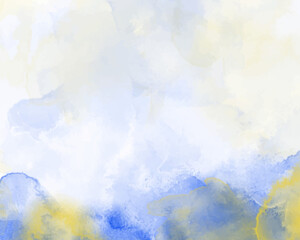 Abstract splashed watercolor background. Design for your cover, date, postcard, banner, logo.