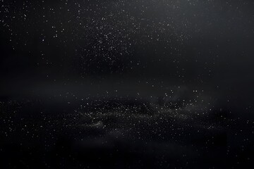 Fototapeta premium Minimalist Dark Background with Faint Starry Texture