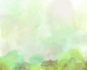 Fototapeta premium Abstract splashed watercolor background. Design for your cover, date, postcard, banner, logo.