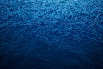Obraz premium Dark Blue Water Surface Texture With Ripples