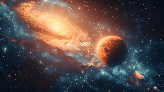 Astrology astronomy earth outer space solar system mars planet milky way galaxy