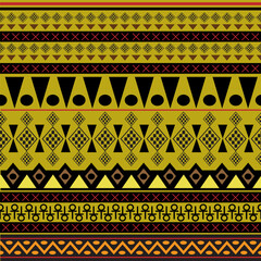 Seamless geometric pattern from ancient Egypt .