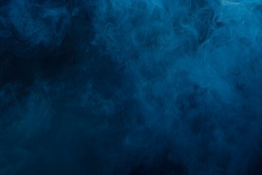 Dark Blue Foggy Background for Horror Games