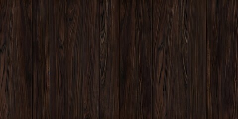 Naklejka premium Dark Brown Wood Grain Seamless Texture