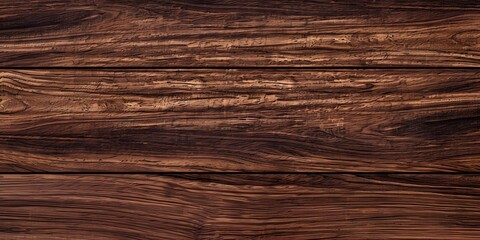 Fototapeta premium Dark Brown Wood Grain Texture - Seamless Pattern