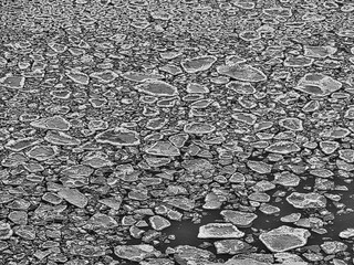 Frozen Lake Michigan, Chicago
