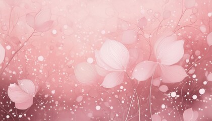 Pink rose petals background