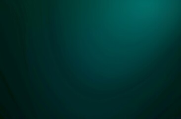 Fototapeta premium Dark Green Minimalist Gradient Background