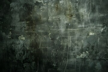 Dark Grey Grunge Wall Texture Background