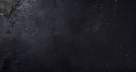 Dark Grey Grunge Background with Copy Space